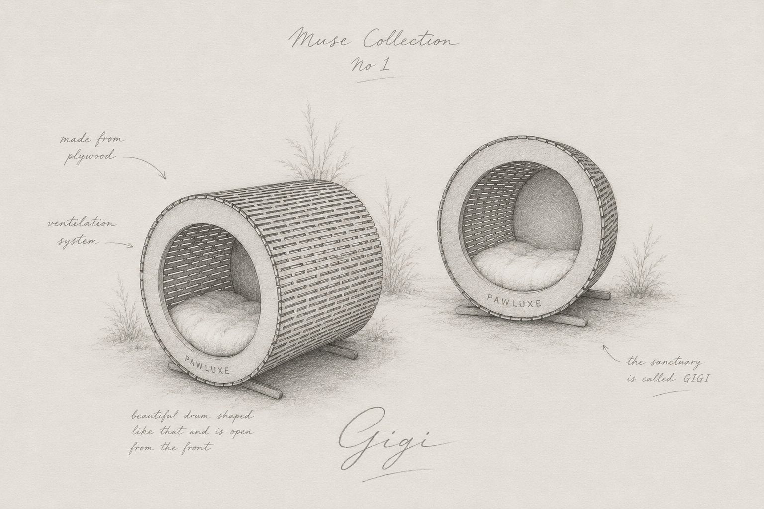 GIGI design sketch