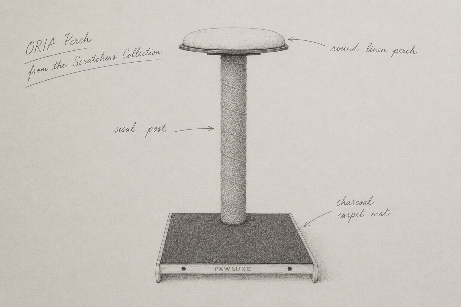 ORIA Perch design sketch