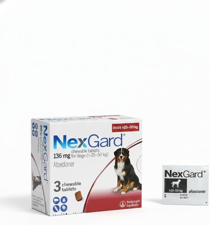 NexGard® Chewable Tablet – Monthly Flea & Tick Protection