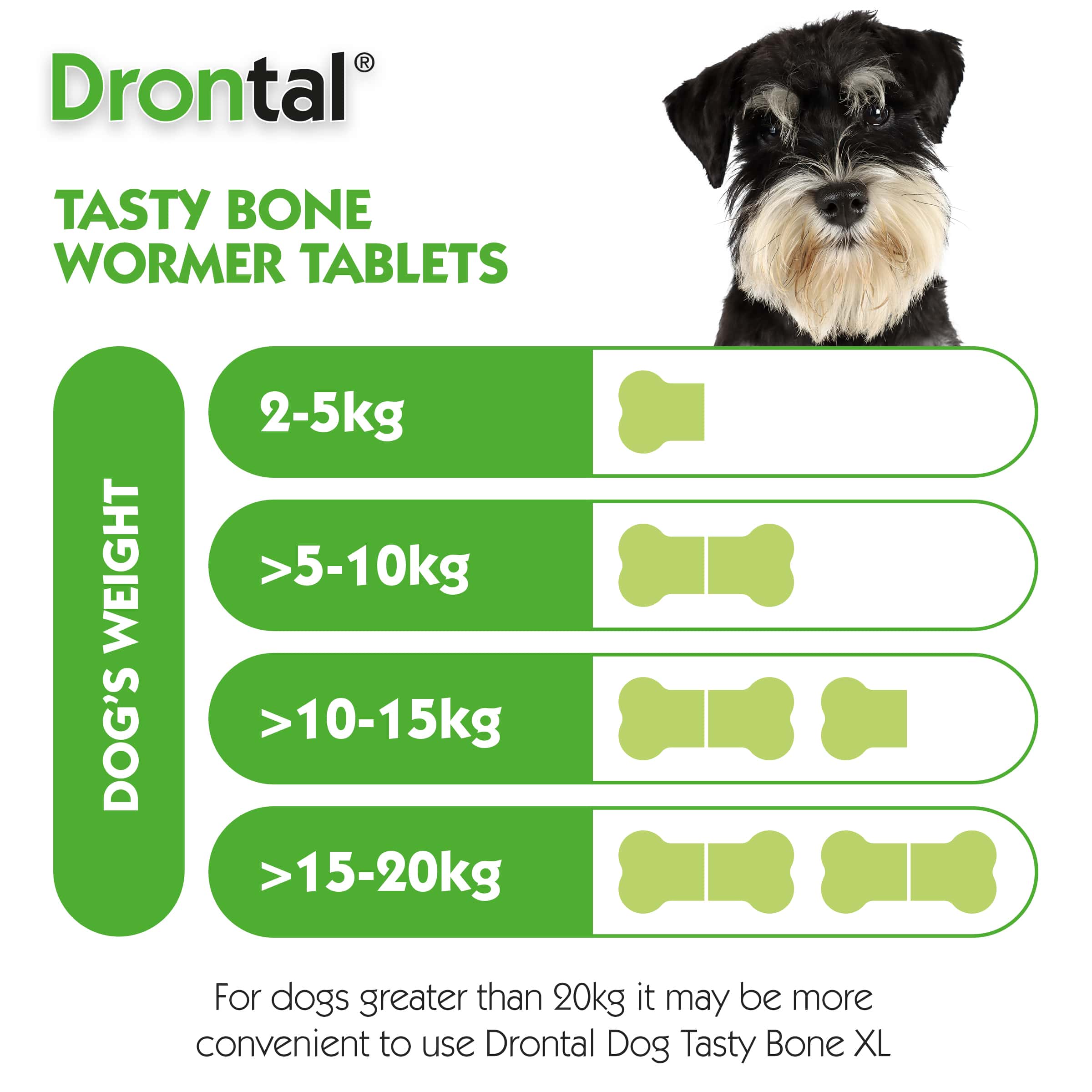 Drontal® Dog Deworming Tablets
