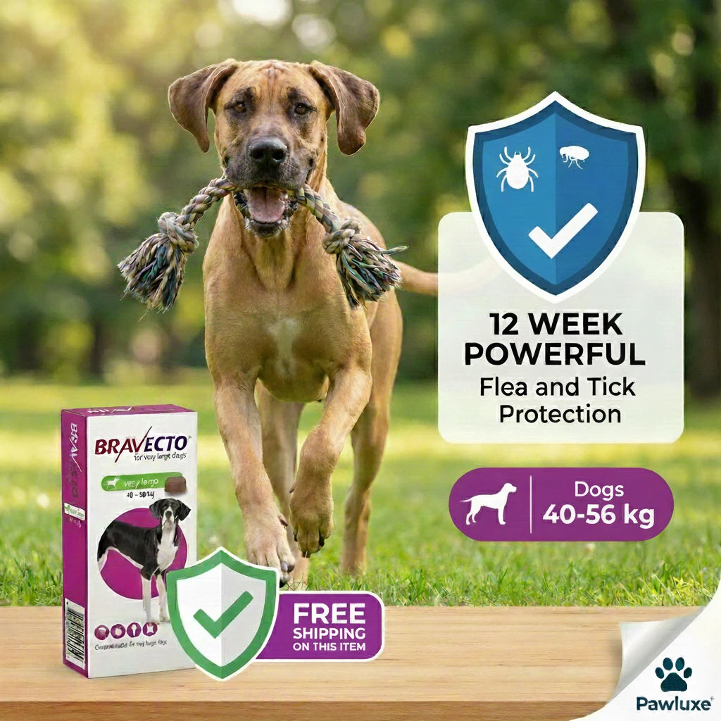 Bravecto Chewable Tablet for Dogs - Flea & Tick Protection