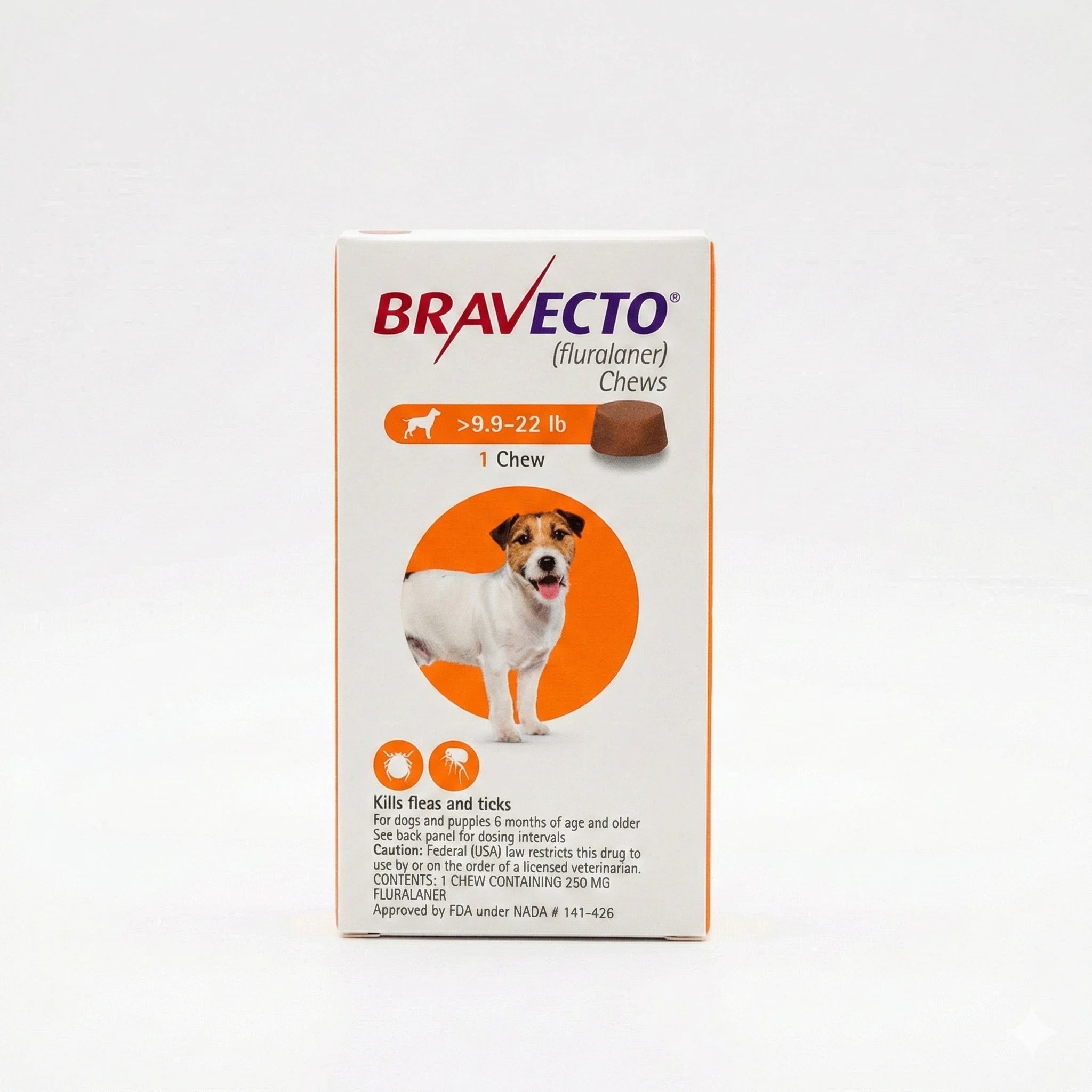 Bravecto Chewable Tablet for Dogs - Flea & Tick Protection