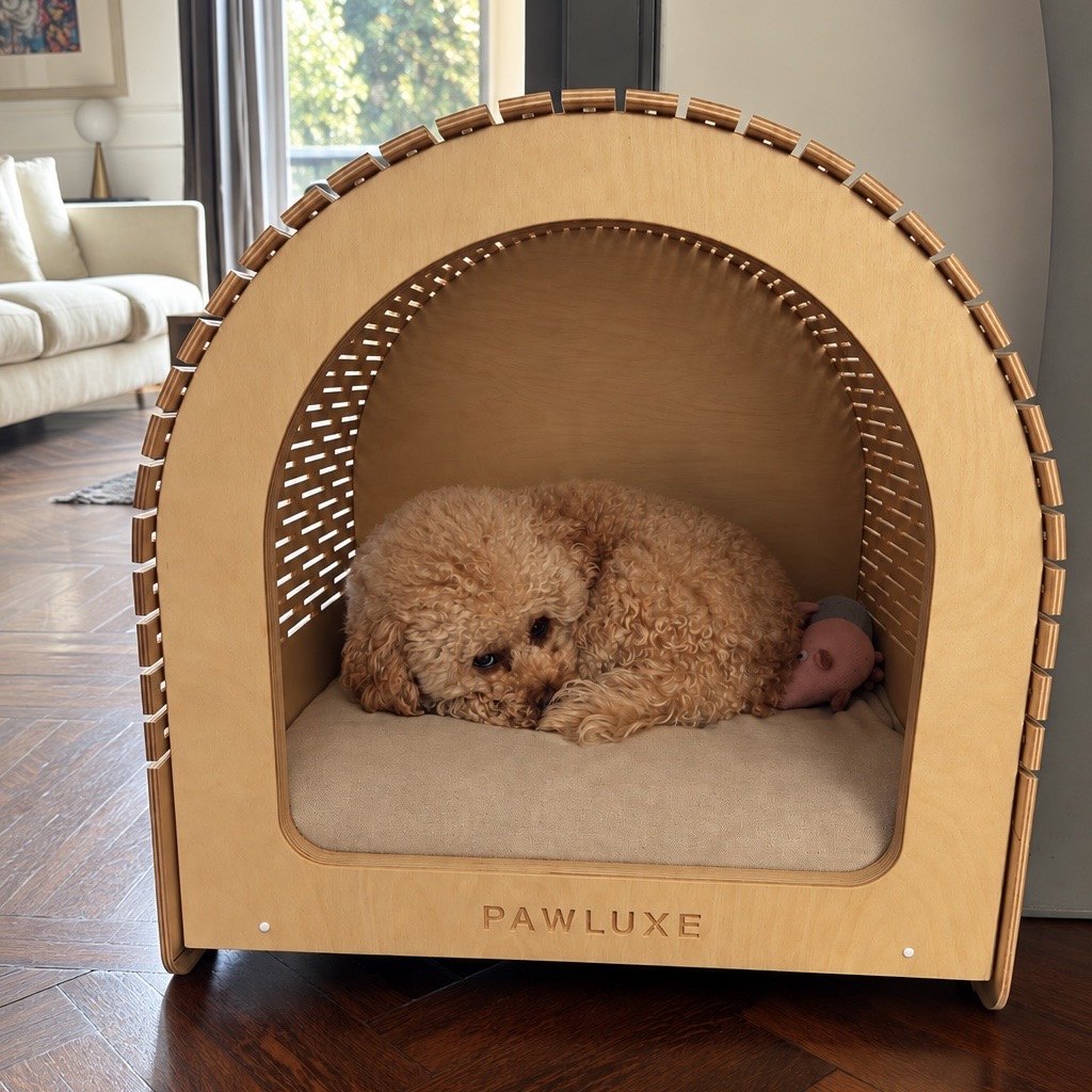 Rampa curled up inside FERY